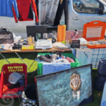 unser Flohmarktstand